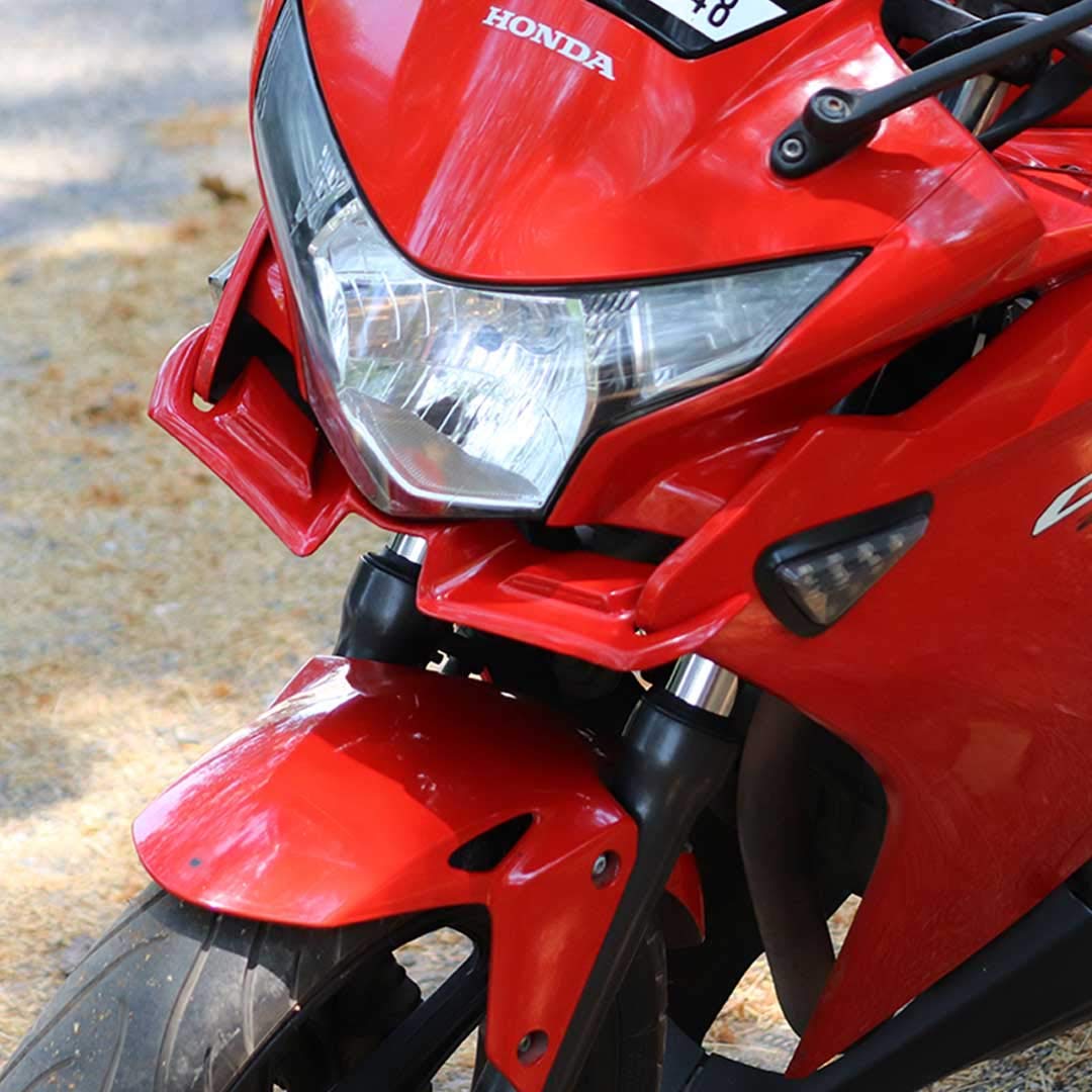 Speedwav Winglet for Honda CBR Motorcycle - Red Rim Wrap - High-Performance Aerodynamic Upgrade for Racing & Street Riding