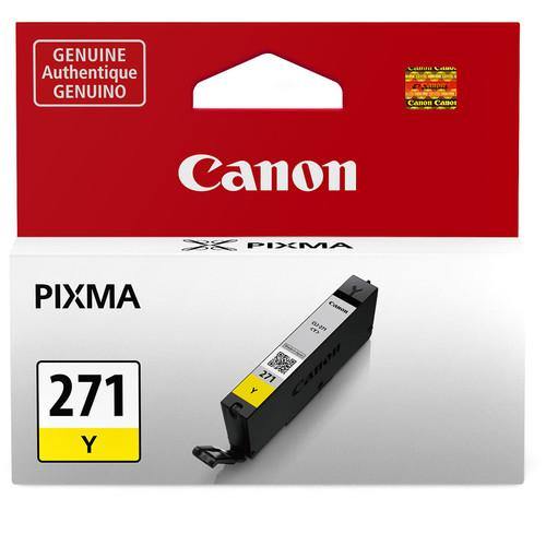 Canon CLI-271 Yellow Ink Tank - High-Quality Replacement for Canon Printers | Perfect for Home, Office & Photo Printing