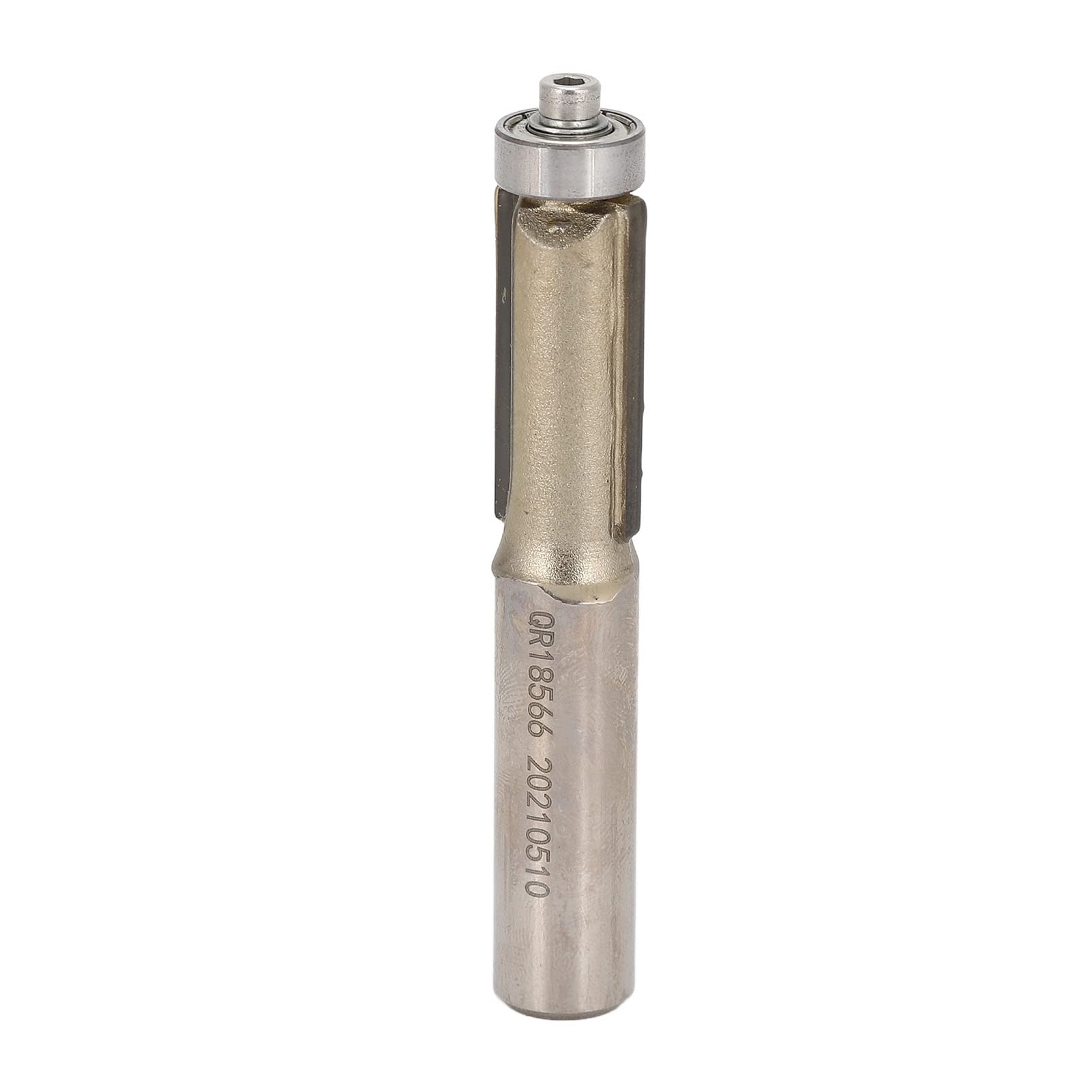 Premium 12.7mm Flush Trim Router Bit - HSS Non-Stick Coating for CNC, Particle Board & MDF - Perfect for Cabinet Making, Edge Trimming & Woodworking Projects