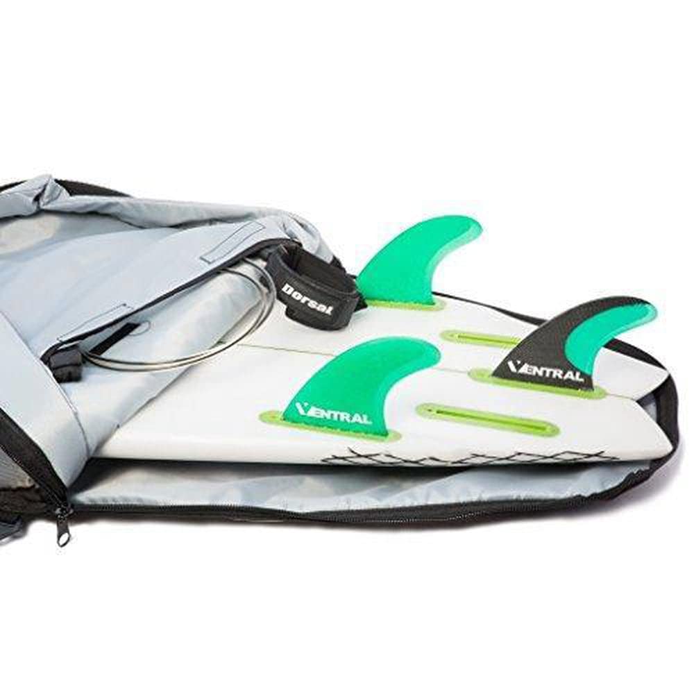 DORSAL Travel Shortboard & Longboard Surfboard Bag Cover - Waterproof & Lightweight for Surfing, Beach Trips & Board Storage