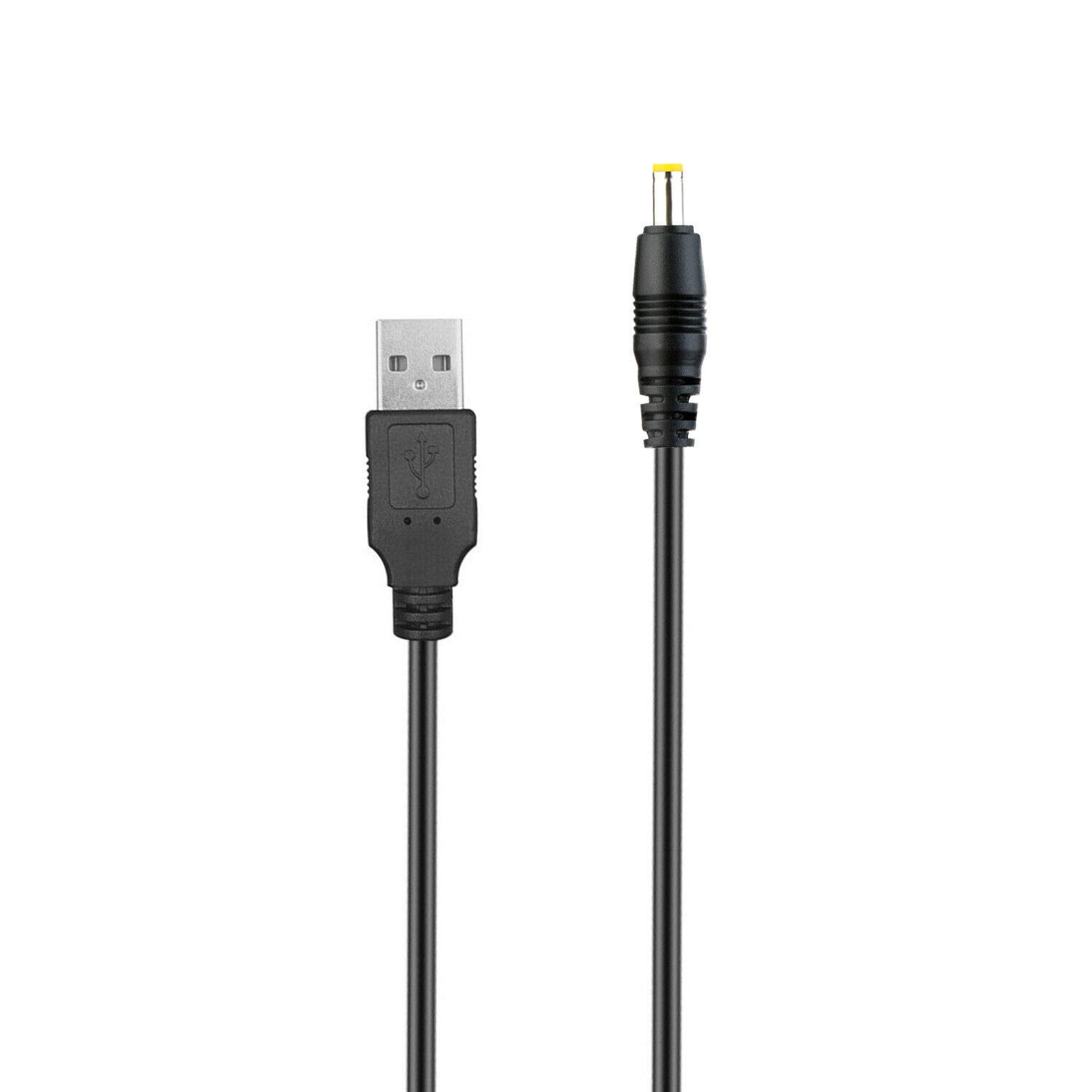 USB PC Charging Cable & Laptop Power Cord for GPX C3972 Portable CD Player | Replacement Charger for C3972BLK Model | Perfect for Home, Office & Travel Use