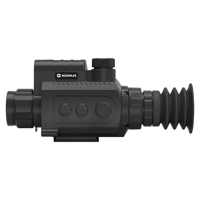 Konus Fiery RF 384x288 Thermal Imaging Monocular with Rangefinder - High Resolution Night Vision for Hunting, Surveillance & Outdoor Adventures