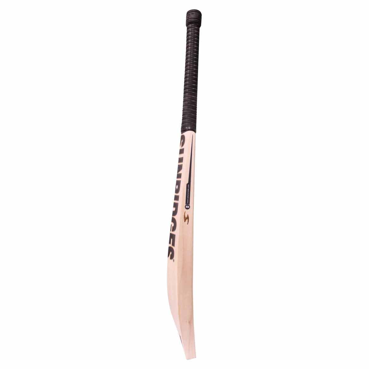 SS Retro Black Edition Adult Cricket Bat - Premium Wooden Cricket Bat for Men & Women - Perfect for Practice, Matches & Backyard Cricket Games