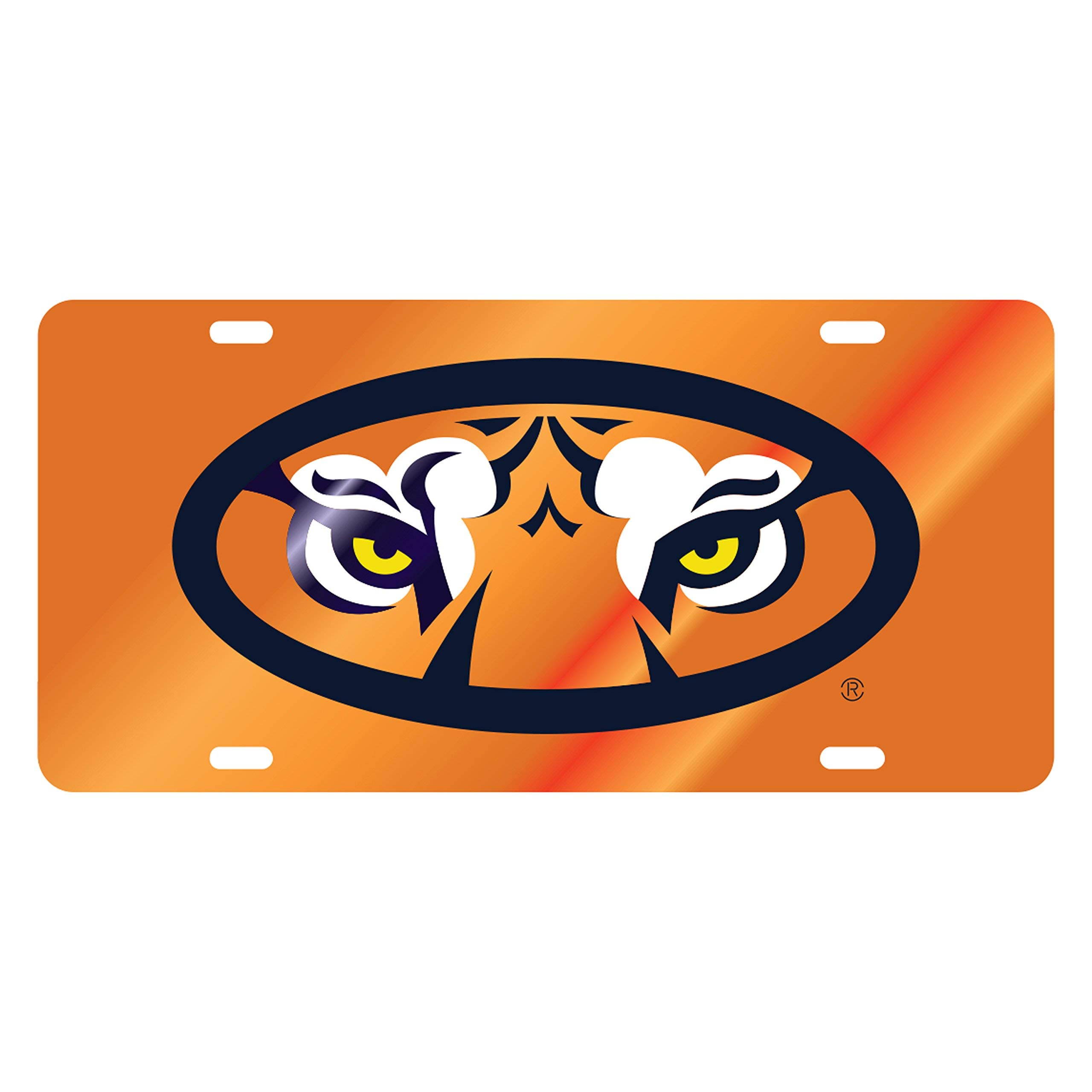 Auburn Tigers Laser Engraved Wooden TAG with Tiger Eyes Design - Perfect for Tailgating, Fan Gifts & Home Decor (12117)