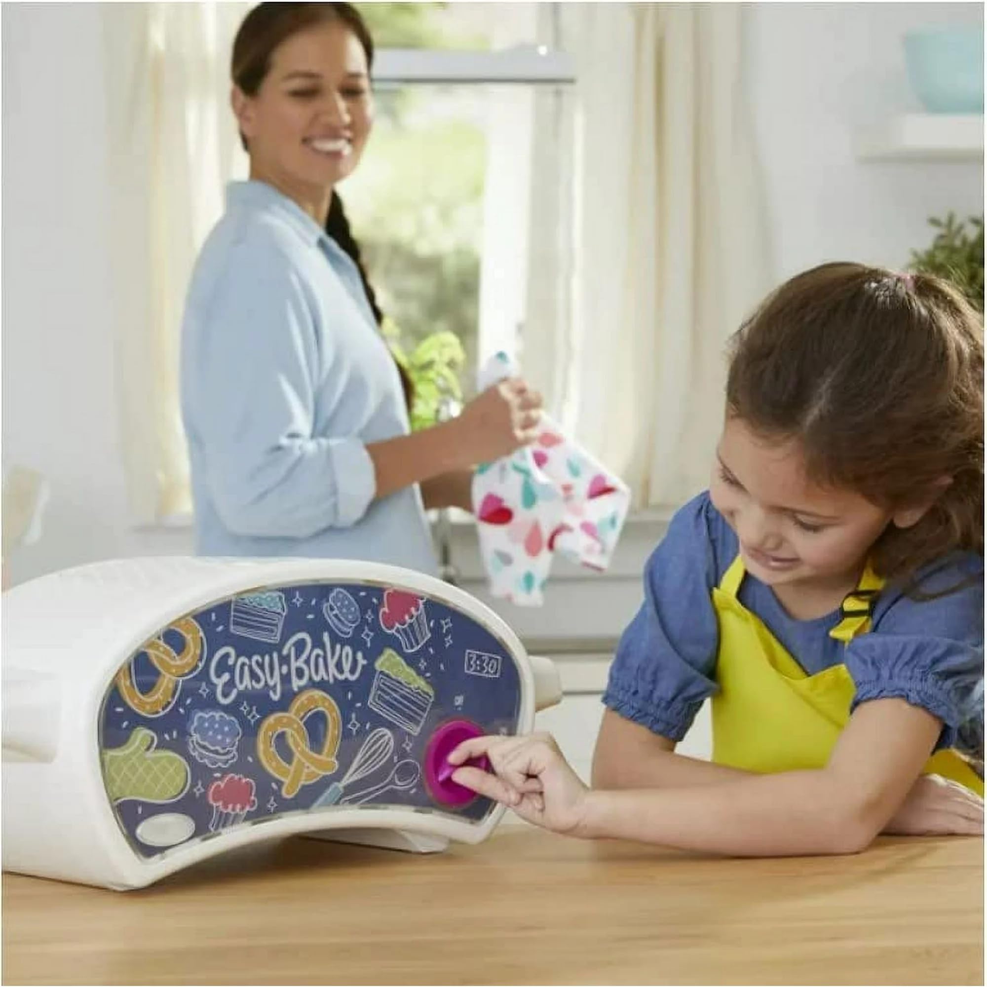 Ultimate Oven Baking Kit for Kids 8+ - Complete Set with Oven, 4 Baking Mixes, Rainbow Sprinkles & Mini Whisk | Perfect for Birthday Gifts, Family Baking Activities & STEM Learning