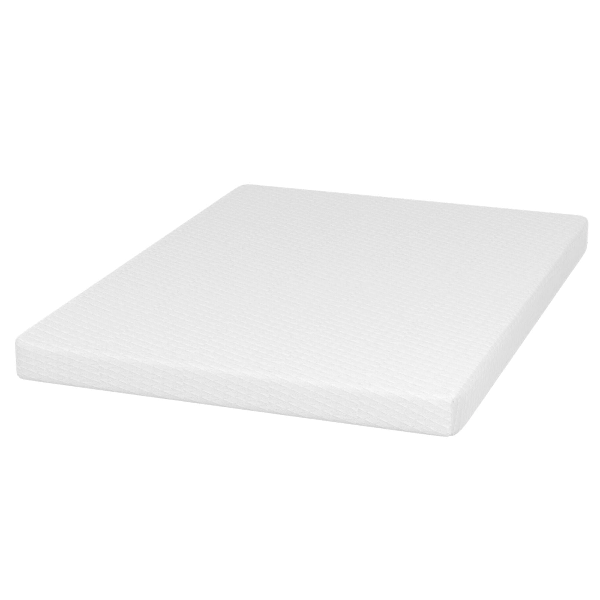 5 Inch Memory Foam Mattress - Queen Size Cooling Gel Mattress Topper for Pressure Relief & Back Pain - Perfect for Bedroom, Guest Room & RV Use