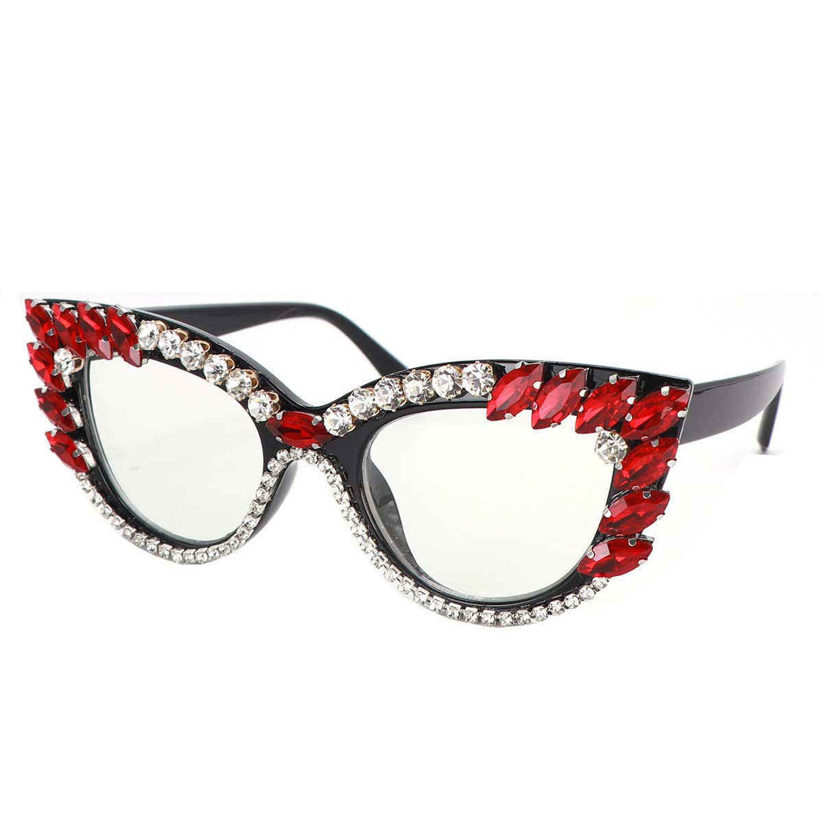 Blue Light Blocking Reading Glasses for Women - Anti Eye Strain Computer Glasses with Stylish Avant-Garde Frame - Perfect for Office Work, Gaming & Screen Time