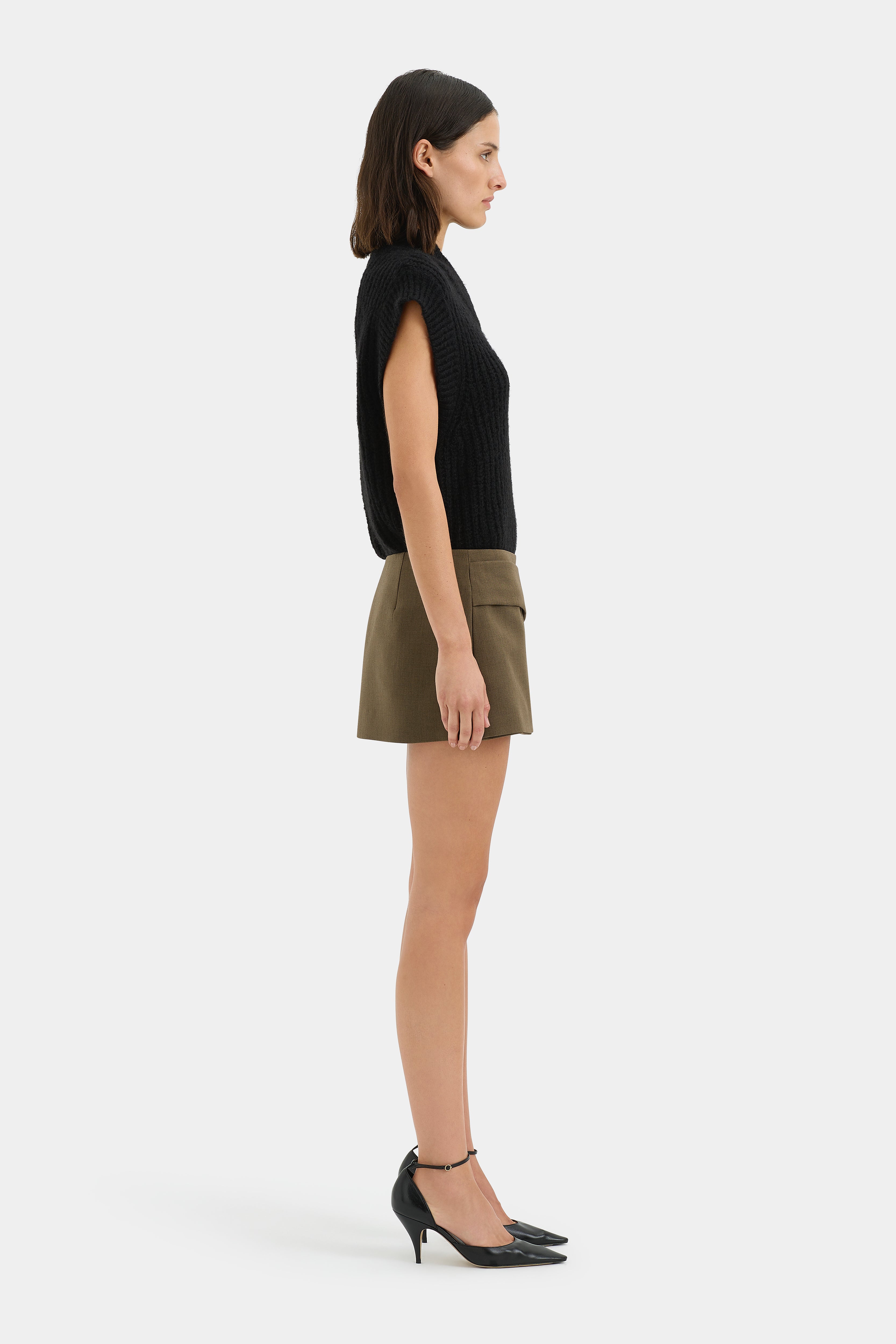 Stylish Sartoria Mini Skirt for Women - High Waist A-Line Denim Skirt | Perfect for Casual Outfits, Date Nights & Summer Fashion