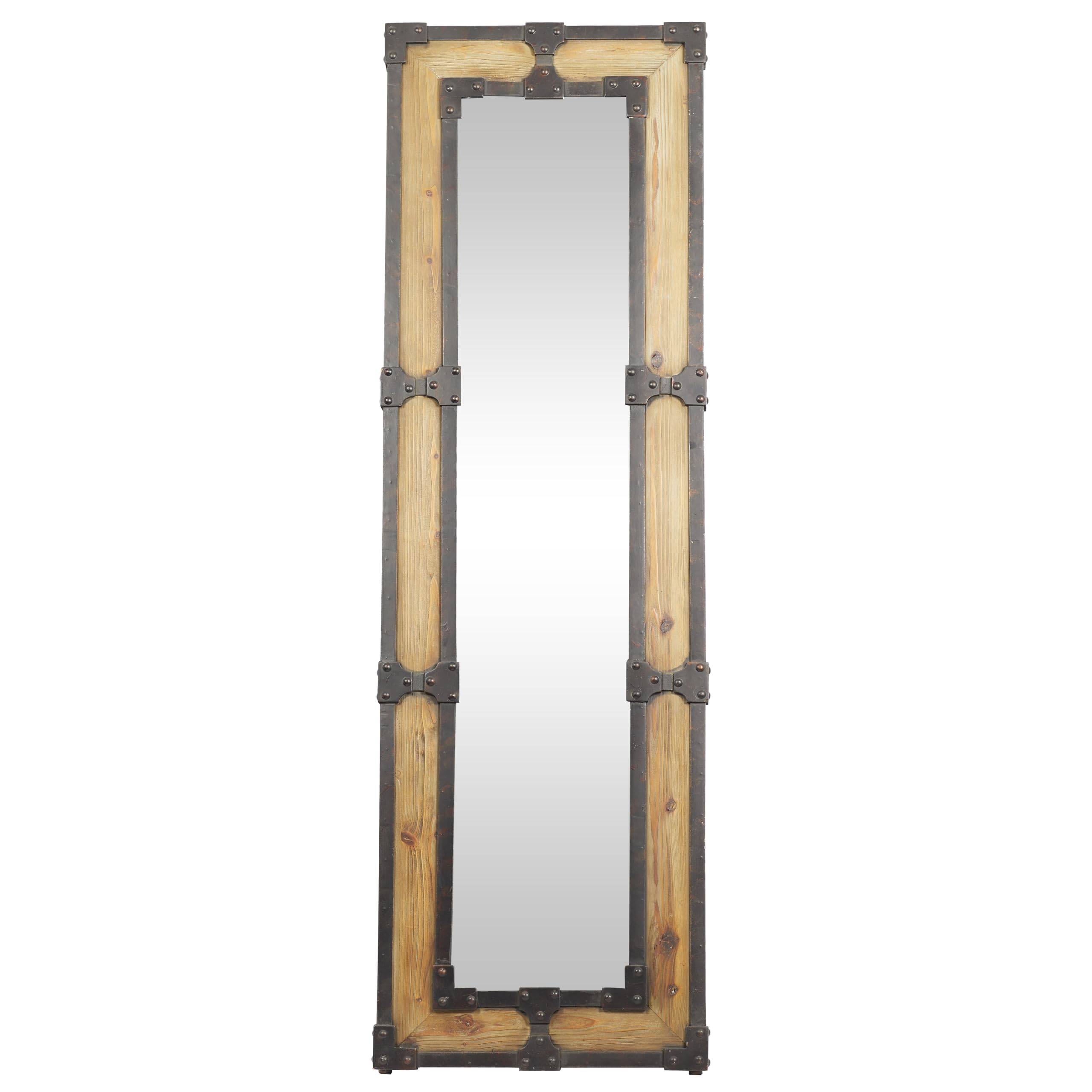 Deco 79 Full Length Wooden Floor Mirror - 21