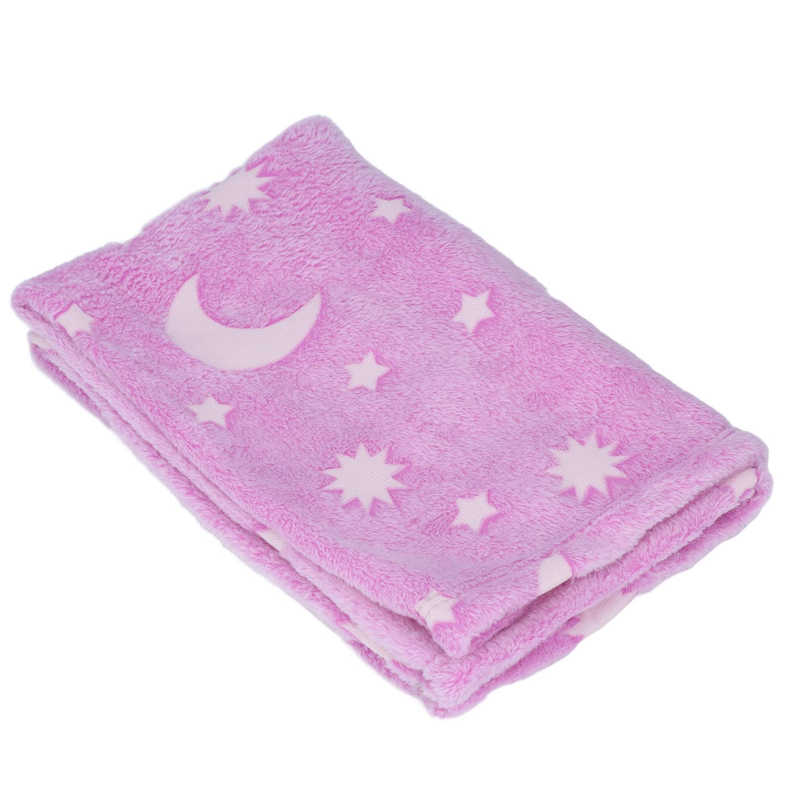 Rosvola Soft Polyester Luminous Blanket - Ultra Warm & Comfortable Office Throw Blanket for Home, Bed, Sofa, and Travel Use