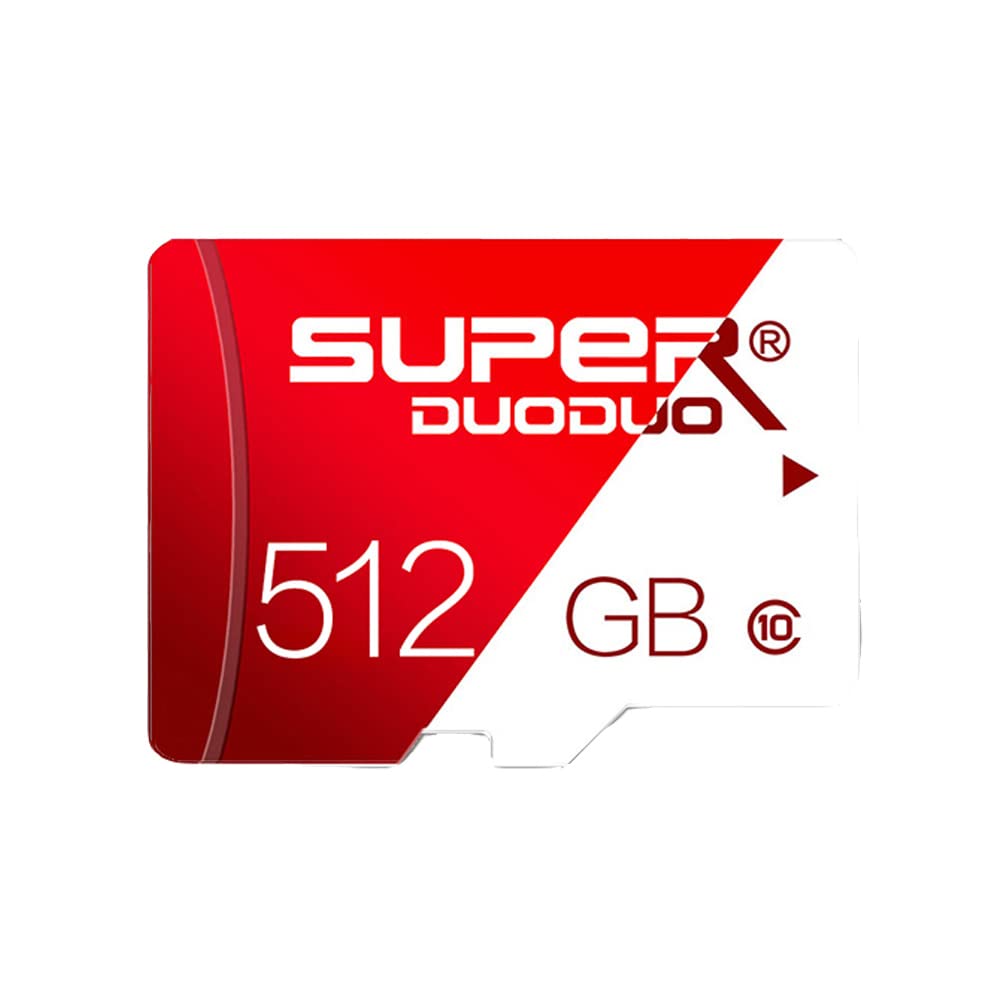 512GB Micro SD Card High Speed Class 10 U3 V30 - 512GB TF Memory Card with SD Adapter for Android Smartphones, Digital Cameras, Tablets, Drones - Perfect for 4K Video Recording, Gaming & Mobile Storage Expansion