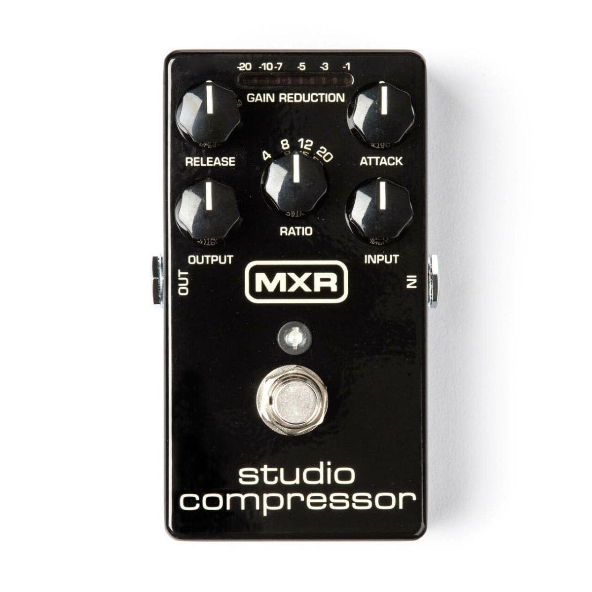 MXR Studio Compressor Guitar Effects Pedal - Professional Audio Compression for Guitar & Bass - Perfect for Recording Studios, Live Performances & Home Practice