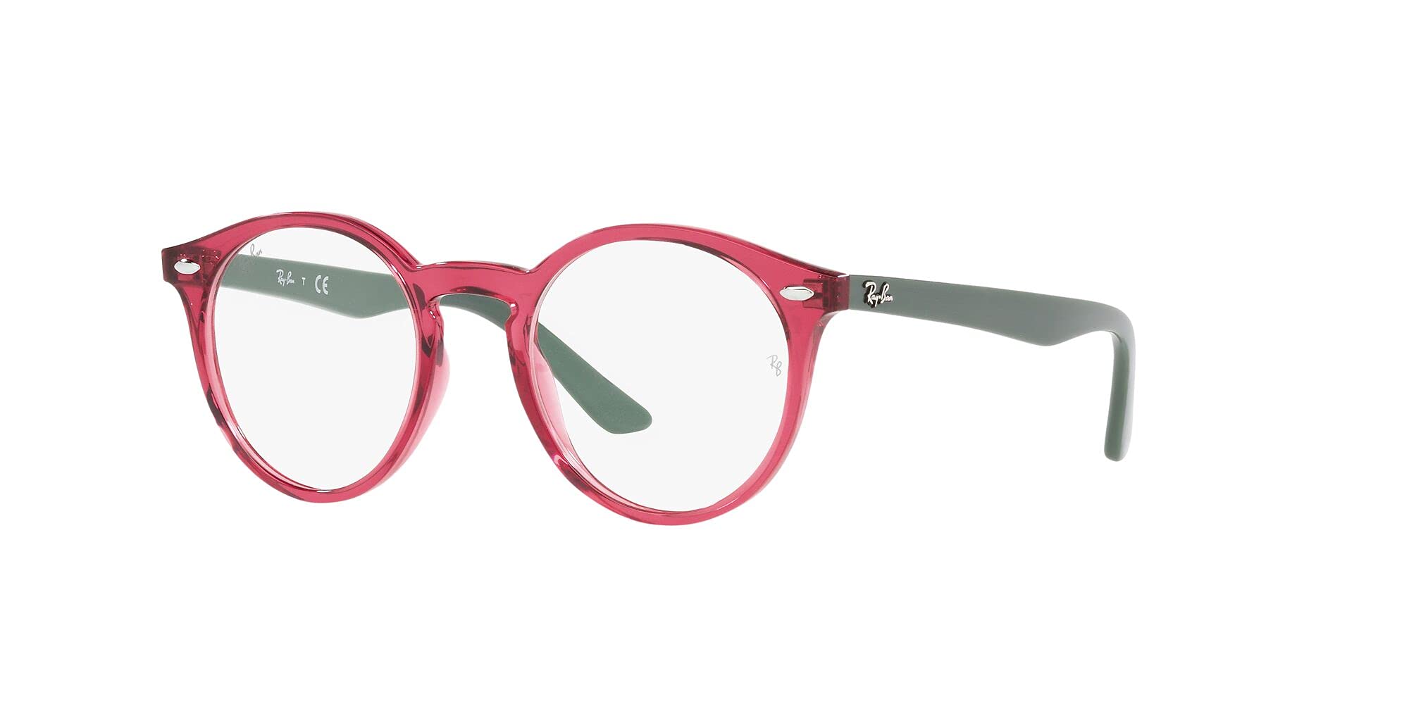 Ray-Ban Kids' Ry1594 Round Prescription Eyeglass Frames – Lightweight & Durable for School, Sports & Outdoor Activities
