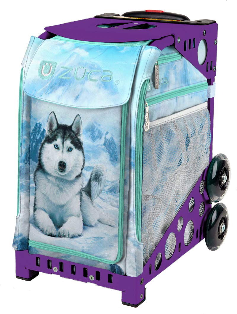 ZUCA Professional Ice Skating Bag for Figure Skates & Hockey Skates - Durable, Water-Resistant Husky Design - Perfect for Rink, Practice & Competitions