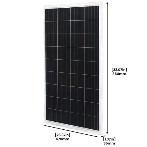 Nature's Generator Gold Solar Power System - Off-Grid Portable Generator for Home, Camping & Emergency Backup Power