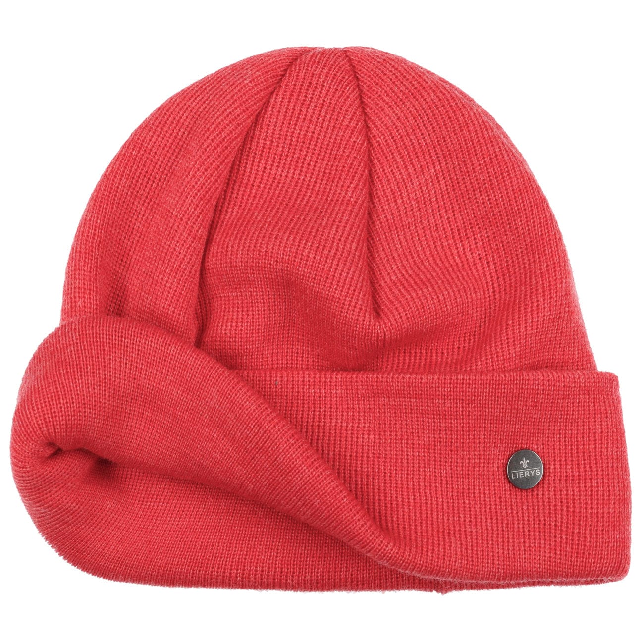 Lierys Merino Wool Fine Knit Docker Hat - Warm & Soft Winter Beanie for Men & Women - Perfect for Outdoor Activities, Hiking, and Cold Weather