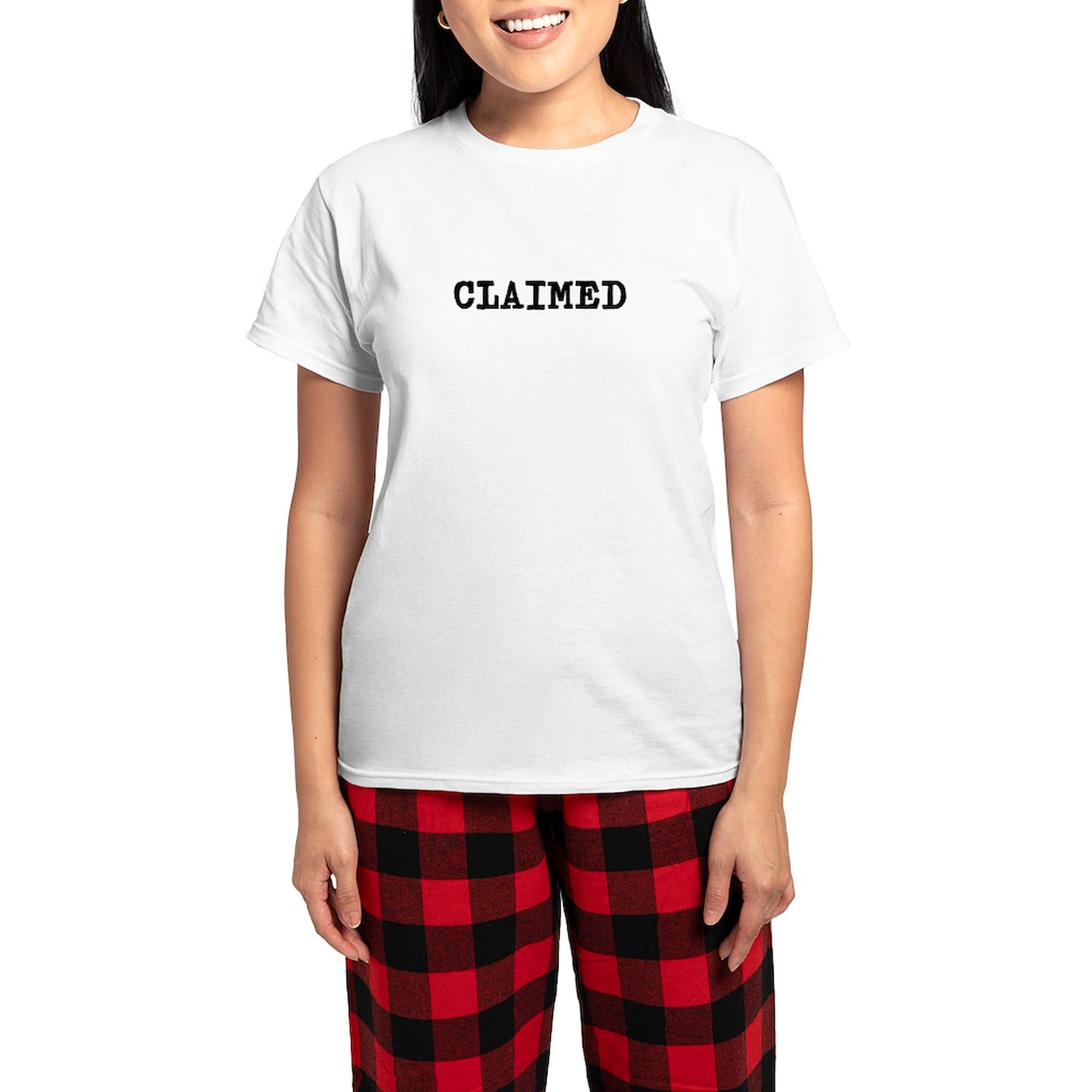 Claimed Pajamas for Women - Soft Cotton Pajama Set | Comfortable Sleepwear & Lounge Wear for Relaxing at Home or Sleepovers
