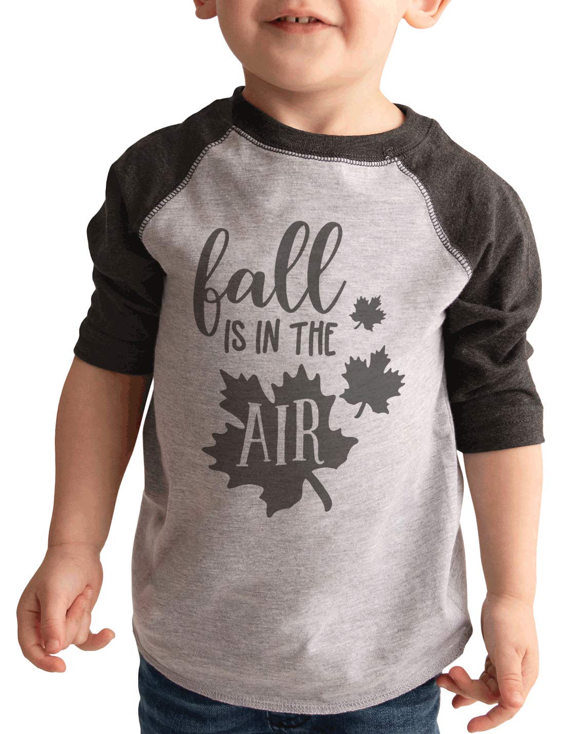 7 ate 9 Apparel Kids' Fall Maple Leaf Shirt | Autumn Graphic Tee for Boys & Girls | Cozy Seasonal Outfit for School, Pumpkin Patch & Family Photos