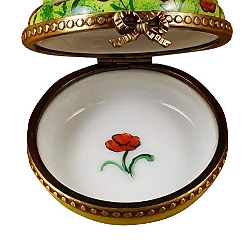 Easter Chick Bird Limoges Box Figurine - Hand-Painted Collectible Trinket Box for Easter Decorations & Gift Giving