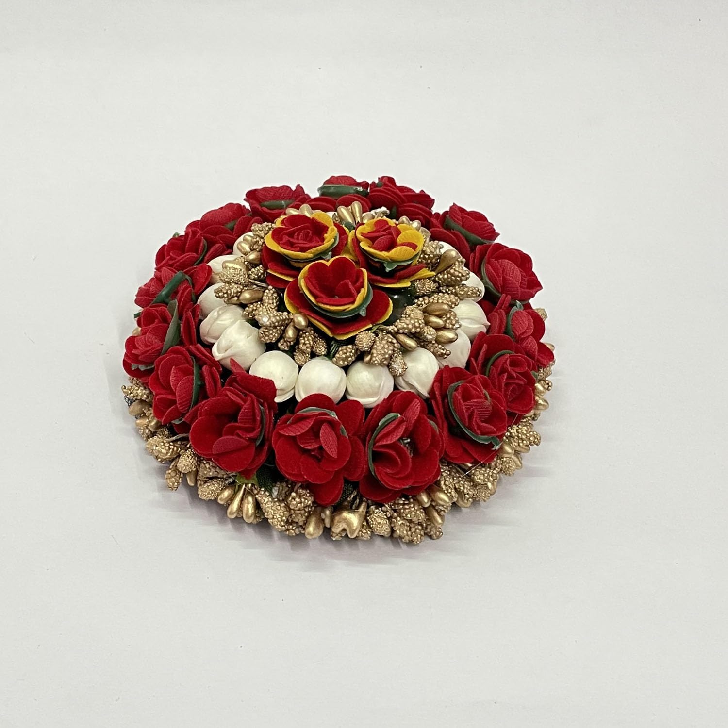 Maahal Bridal Bun Juda Gajra Maker - Floral Hair Accessories for Women & Girls | Perfect for Weddings, Parties & Traditional Events