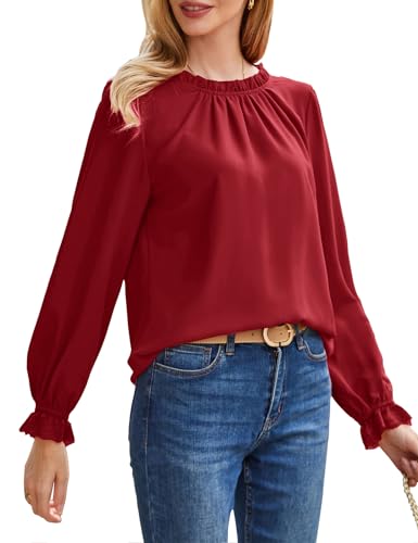 Wine Red-long Sleeve