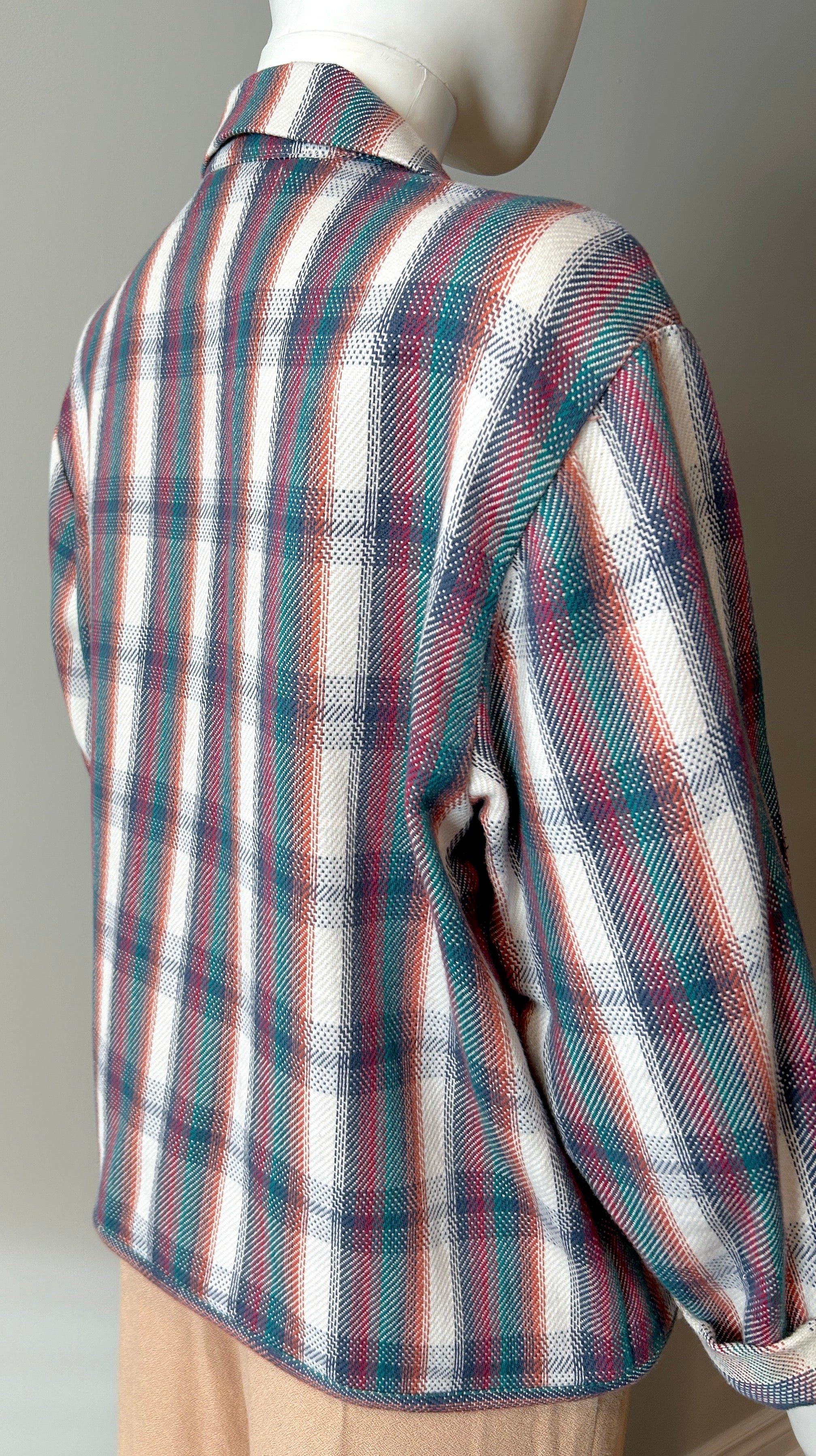 Ciao Lucia Women's Plaid Jacket - Size S | Stylish & Comfortable Flannel Shacket for Fall & Winter Outfits