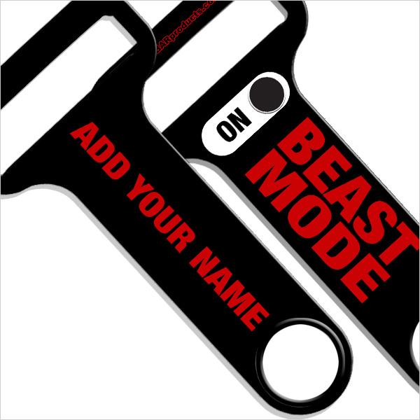 Customizable HAMMERHEAD™ Bottle Opener - Heavy Duty Stainless Steel Beer Opener with Ergonomic Grip | Perfect for Parties, Camping, BBQs & Home Bars (Beast Mode Edition)