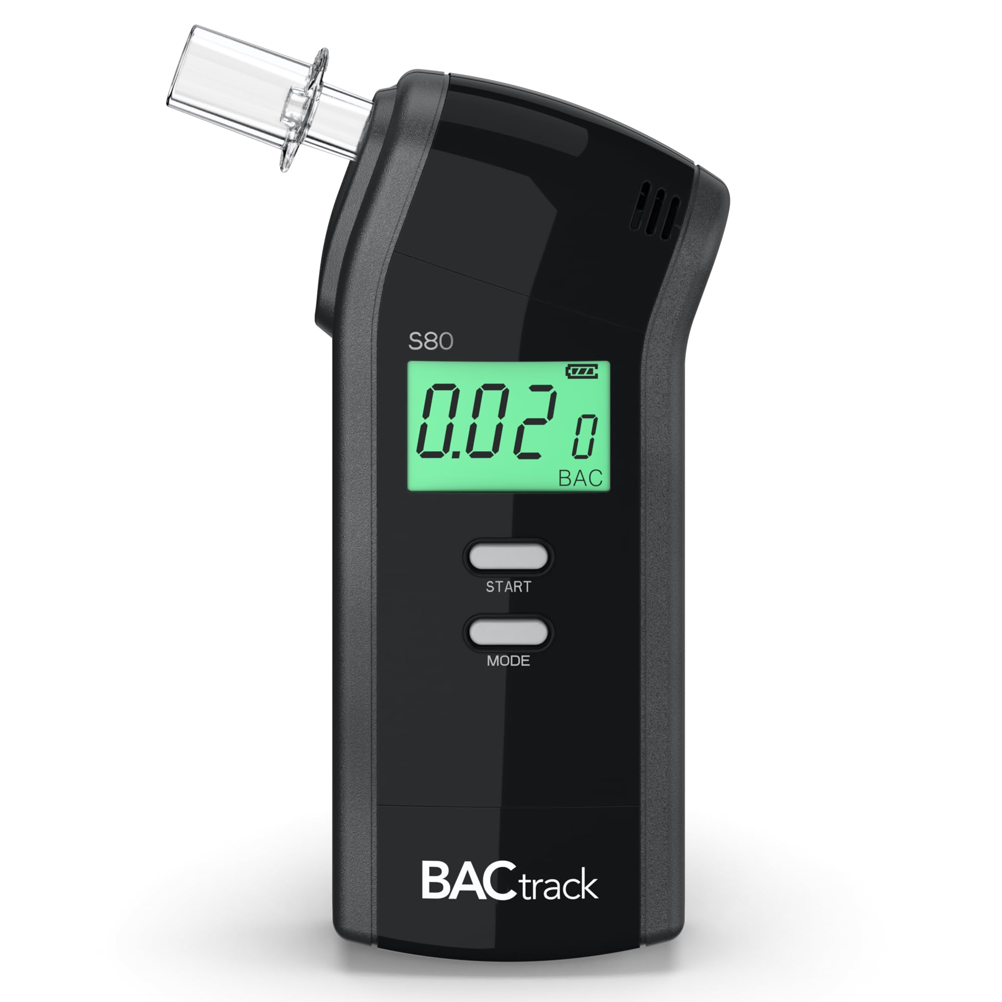 BACtrack S80 Professional Breathalyzer - DOT & NHTSA Approved Alcohol Tester with FDA 510(k) Clearance | High Accuracy Portable Breath Alcohol Analyzer for Personal, Workplace, and Law Enforcement Use | Perfect for Home Safety Checks, Office Testing, and DUI Prevention