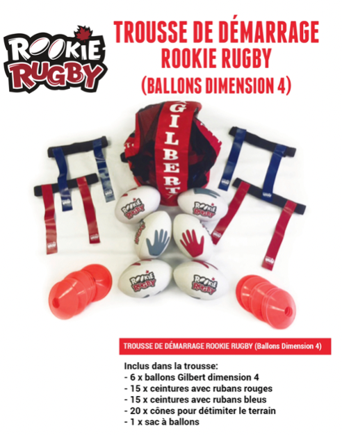 Rookie Rugby Kit for Kids Size 4 - Youth Rugby Uniform Set for Training & Matches - Perfect for School Sports & Team Games
