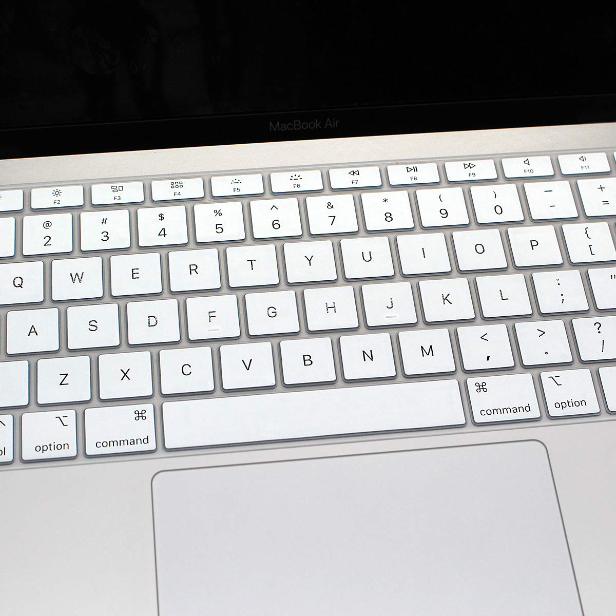 Se7enline MacBook Air 13 Inch Keyboard Cover - Soft Silicone Skin Protector for Mac Air 13