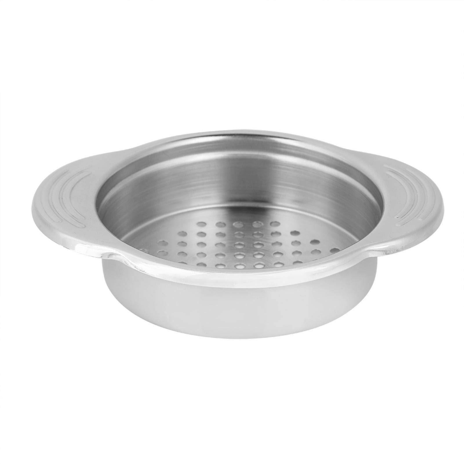 Premium Stainless Steel Tuna Can Strainer & Colander - Oil Press for Canned Food, Fits Most Standard Tins - Perfect for Kitchen, Camping & Emergency Food Prep