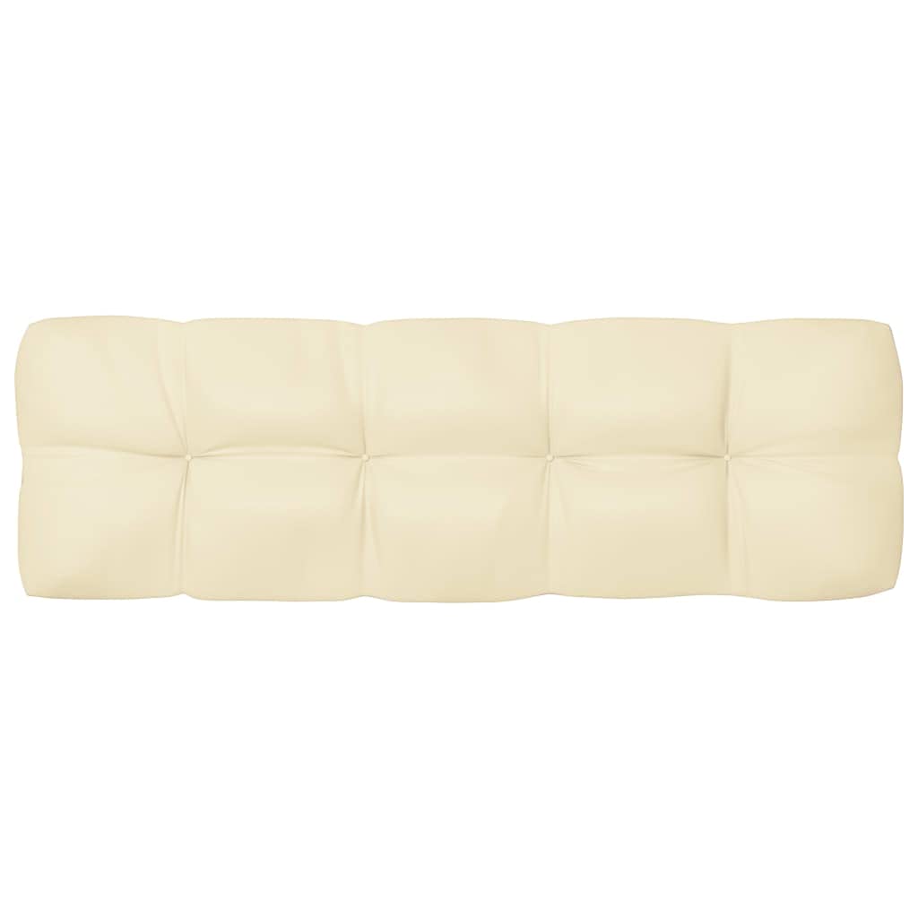 3-Piece Universal Pallet Sofa Cushion Set - Thick Padded Seat Cushions Replacement for Chaise Loungers - Outdoor Patio Garden Chair Cushions (Perfect for Poolside, Deck, and Backyard Relaxation)