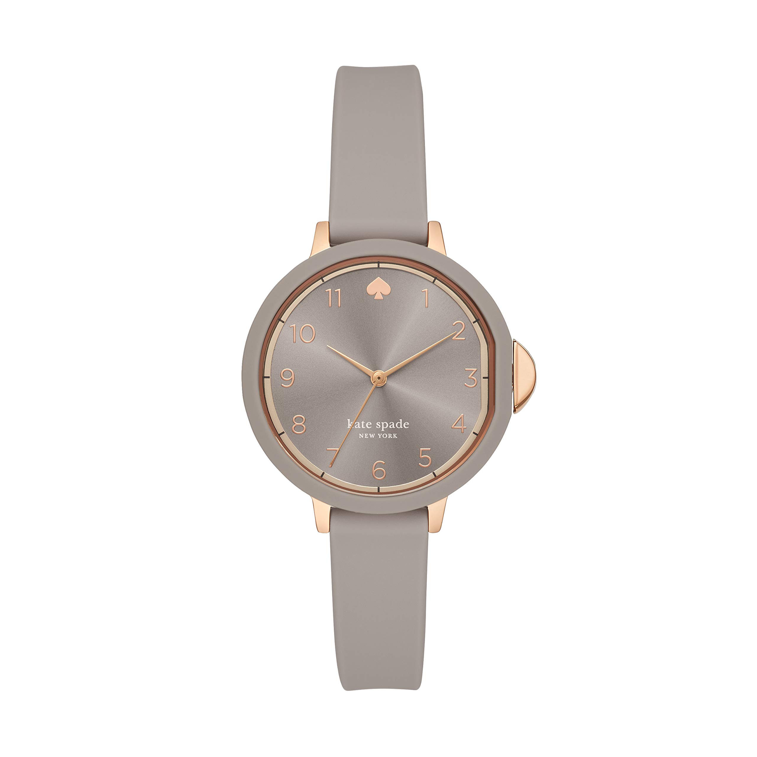Kate Spade New York Park Row Women's Watch - Stylish Silicone Band Watch for Women, Water Resistant & Fashionable - Perfect for Everyday Wear, Office & Casual Outings