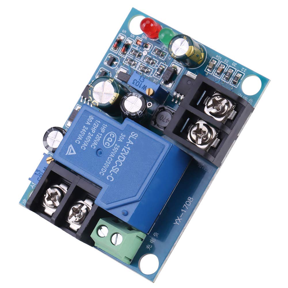 Asixx 30A 12V Automatic Battery Charger Controller with Protection Module - Perfect for Solar Panels, RVs, Boats & Off-Grid Power Systems