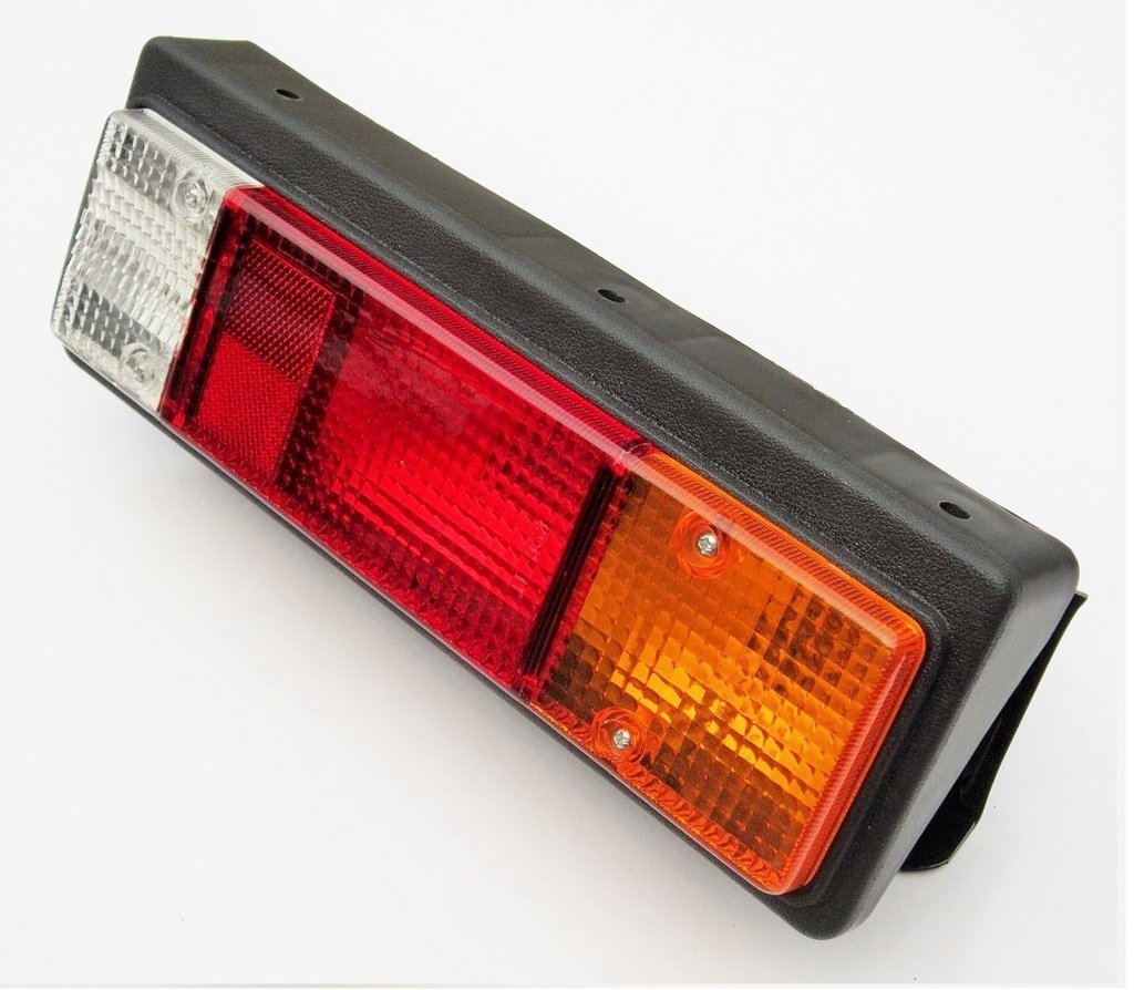 2x 24V Mitsubishi Fuso Canter Truck Tail Lamp Assembly - Rear Combination Brake Lights with Bulbs | Durable Replacement for Heavy-Duty Trucks & Commercial Vehicles
