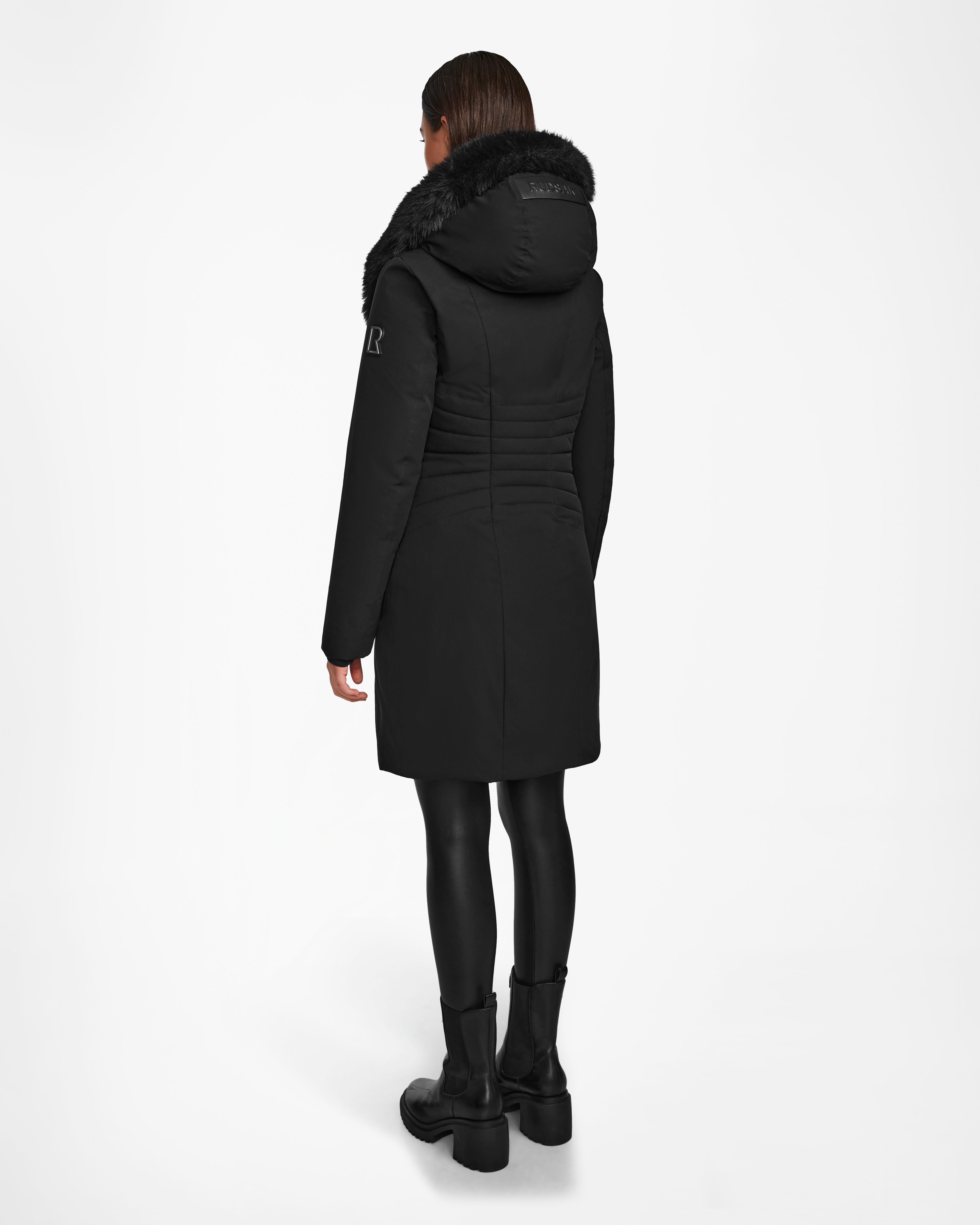 CORA L124513 Black Women's Casual Dress - Perfect for Office, Party & Everyday Wear