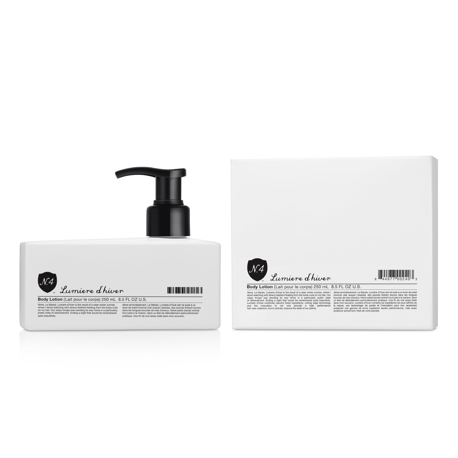 Lumiere d'Hiver Skin Moisturizer - Hydrating Body Lotion for Dry Skin, 5.1 oz