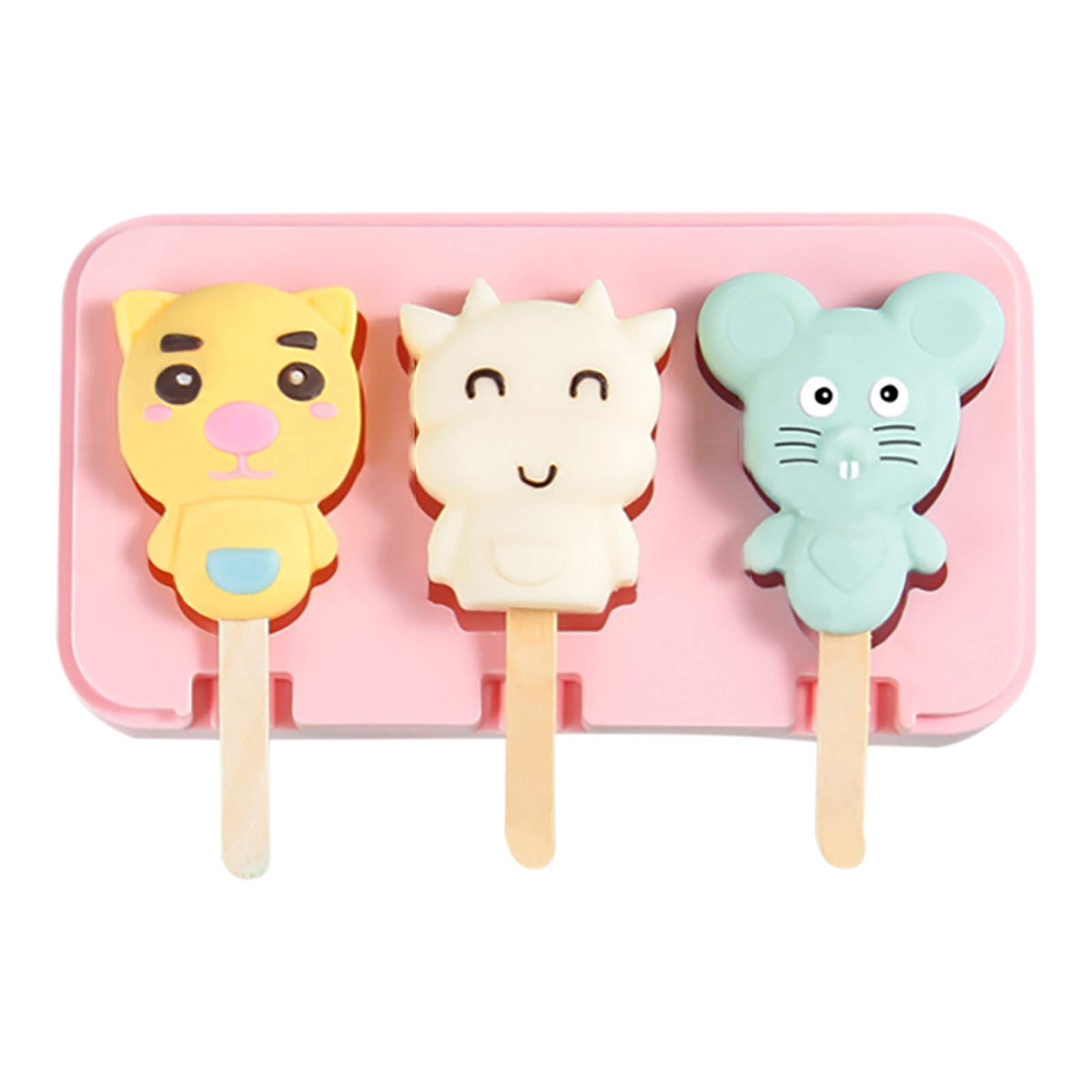 12-Piece Zodiac Ice Cream DIY Silicone Mold Set with Lid - 8 Inch Baking Pans for Cakes, Desserts & Ice Cream - Perfect for Home Baking, Party Treats & Creative Kitchen Fun