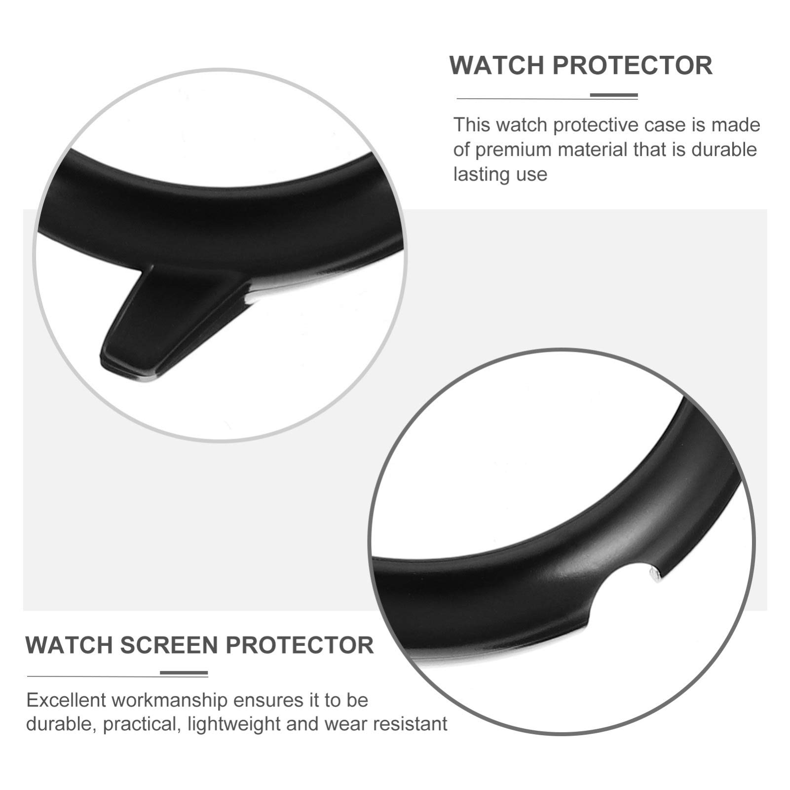 Hemobllo Round Screen Protector Cover for Haylou Solar LS05 Smartwatch - Scratch-Resistant, Anti-Fingerprint, HD Clear Protection | Perfect for Workouts, Outdoor Activities & Daily Use
