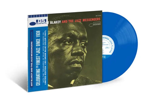 Art Blakey & The Jazz Messengers - Moanin' (Limited Edition Blue Vinyl LP) | Indie Exclusive | Jazz Music for Home Listening & Vinyl Collectors