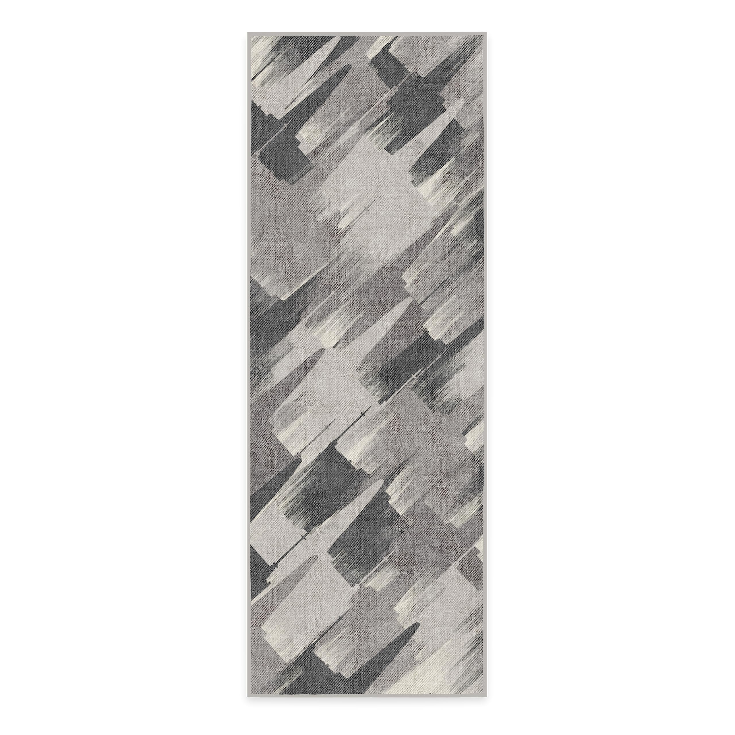 Washable Star Wars Rogue Squadron Grey 2x7 Runner Rug by Ruggable - Non-Slip Gripper Pad for Hallway, Kitchen, Entryway, Living Room, Bedroom & Office | Perfect for Sci-Fi Fans & Home Decor Enthusiasts