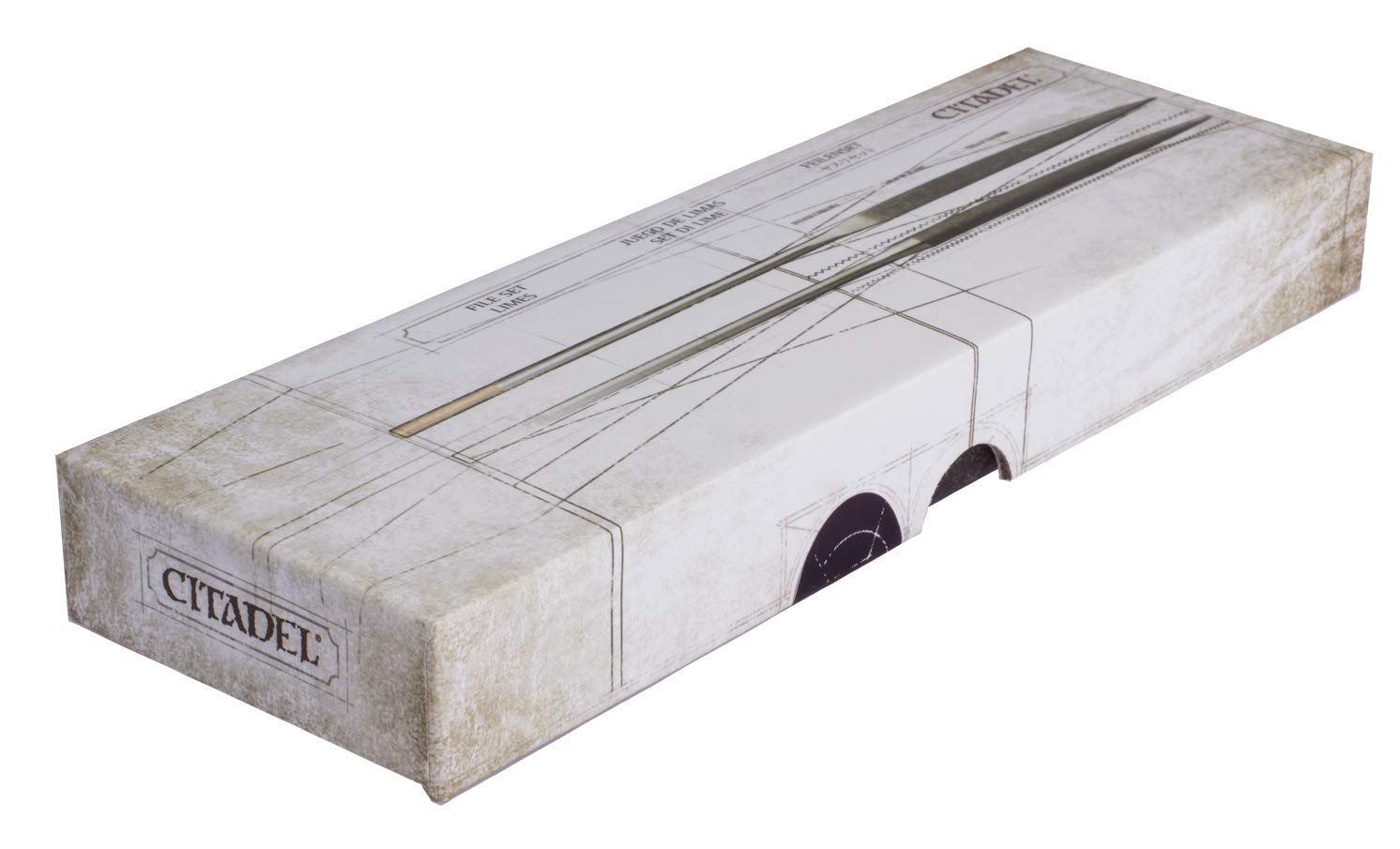 Games Workshop Citadel File Set - Miniature Model Hobby Tools for Warhammer 40K & AOS - Perfect for Tabletop Gaming, Miniature Assembly & Model Crafting