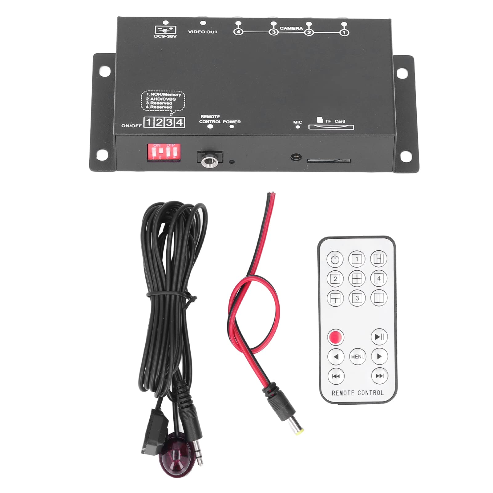 Ymiko 4 Channel Mini MDVR 1080P Vehicle Digital Video Recorder - HD Dash Cam for School Buses, Tank Trucks & Construction Vehicles | Reliable Fleet Monitoring & Accident Evidence