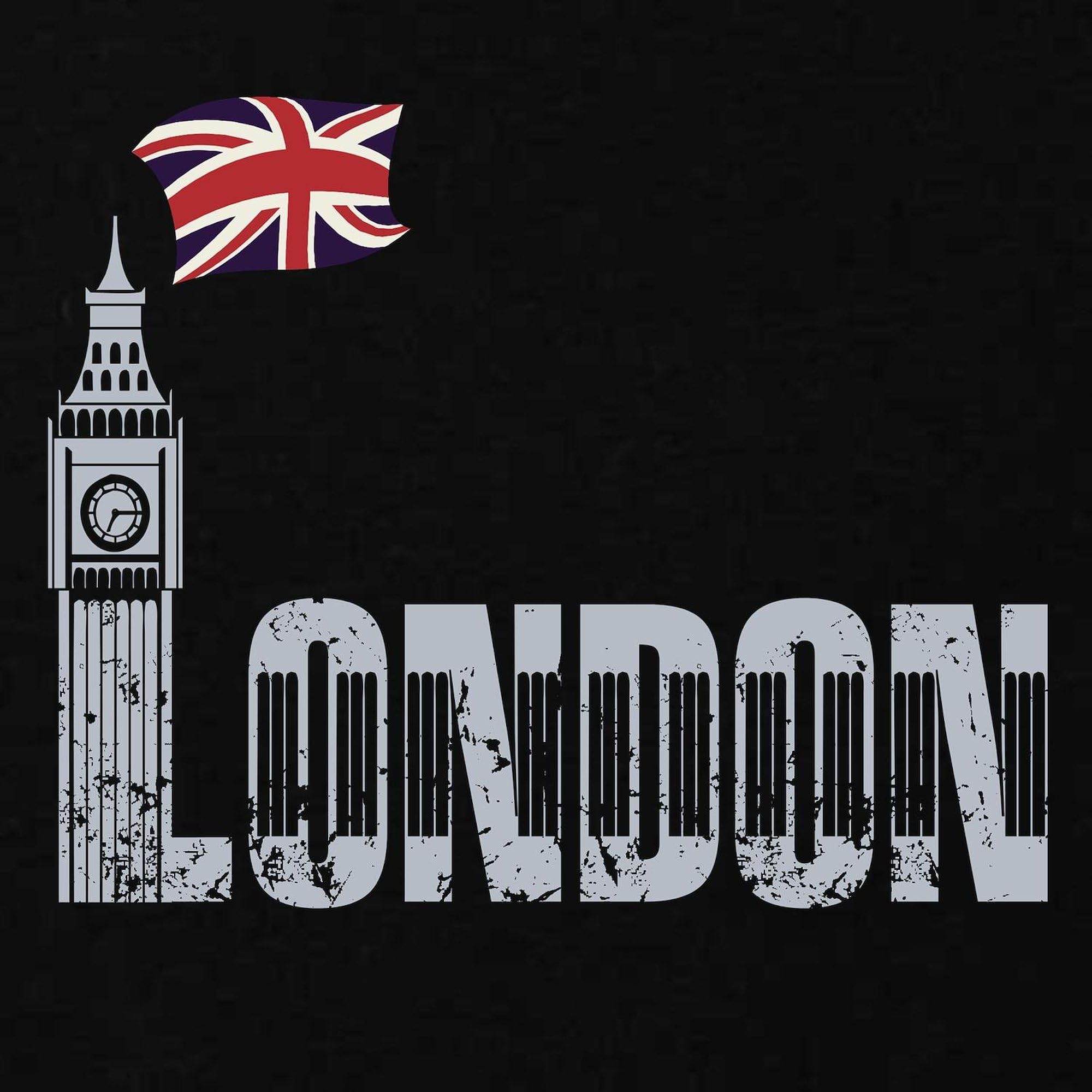 London Zip Hoodie for Men - Dark Zip-Up Hooded Sweatshirt | CafePress | Perfect for Casual Wear & Travel