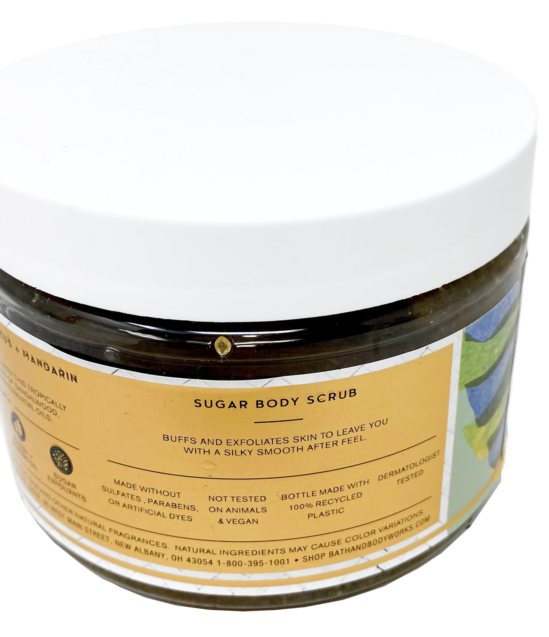 Bath & Body Works Aromatherapy Oasis Sandalwood Eucalyptus Mandarin Body Scrub - 13 oz / 368 g - Exfoliating & Moisturizing for Relaxing Spa & Self-Care at Home