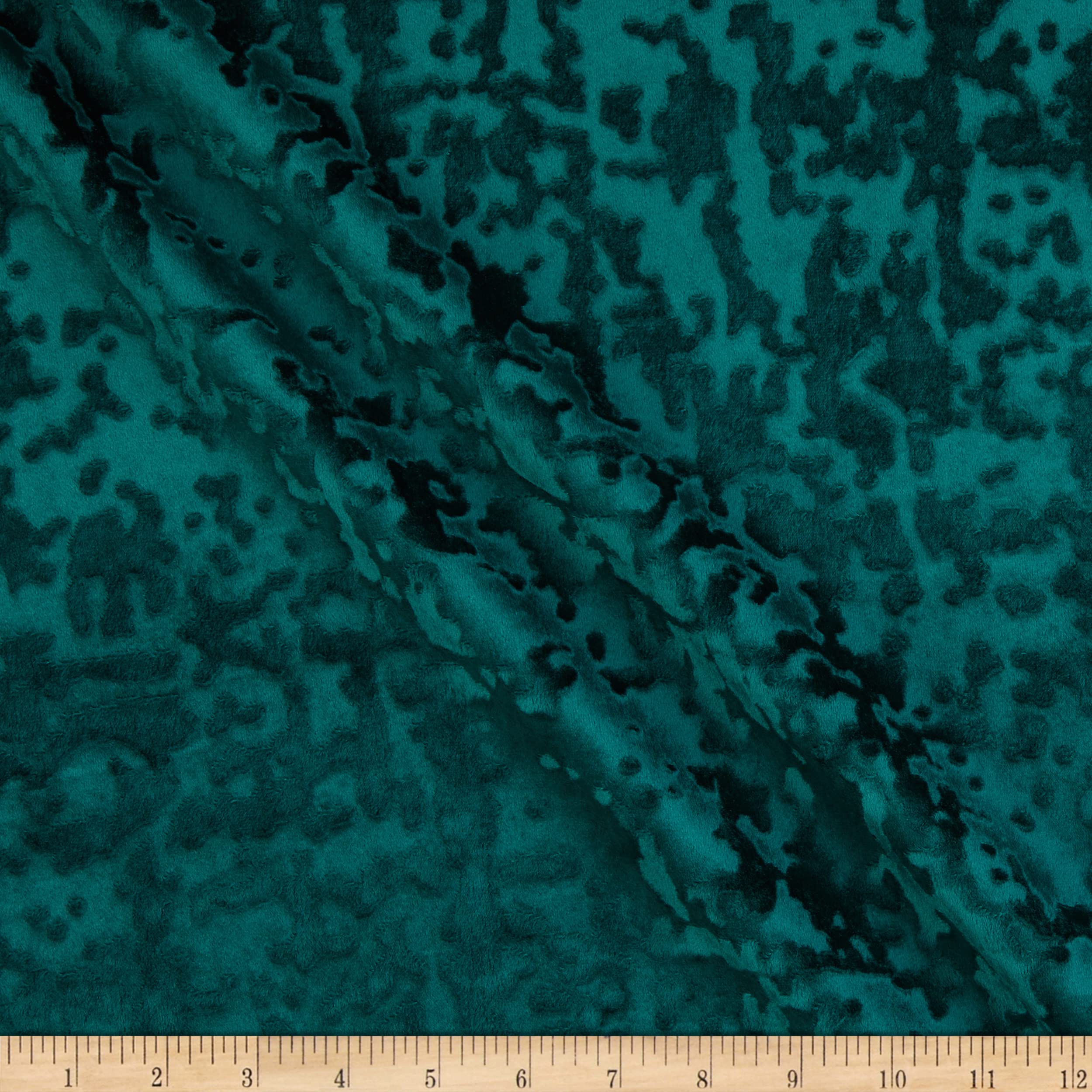 Forest Abstract Crushed Velvet Fabric by The Yard - 118 Inch Wide Upholstery Material for Sofas, Chairs, Drapery & DIY Crafts | Perfect for Home Decor, Pillow Covers, Tablecloths & Sewing Projects
