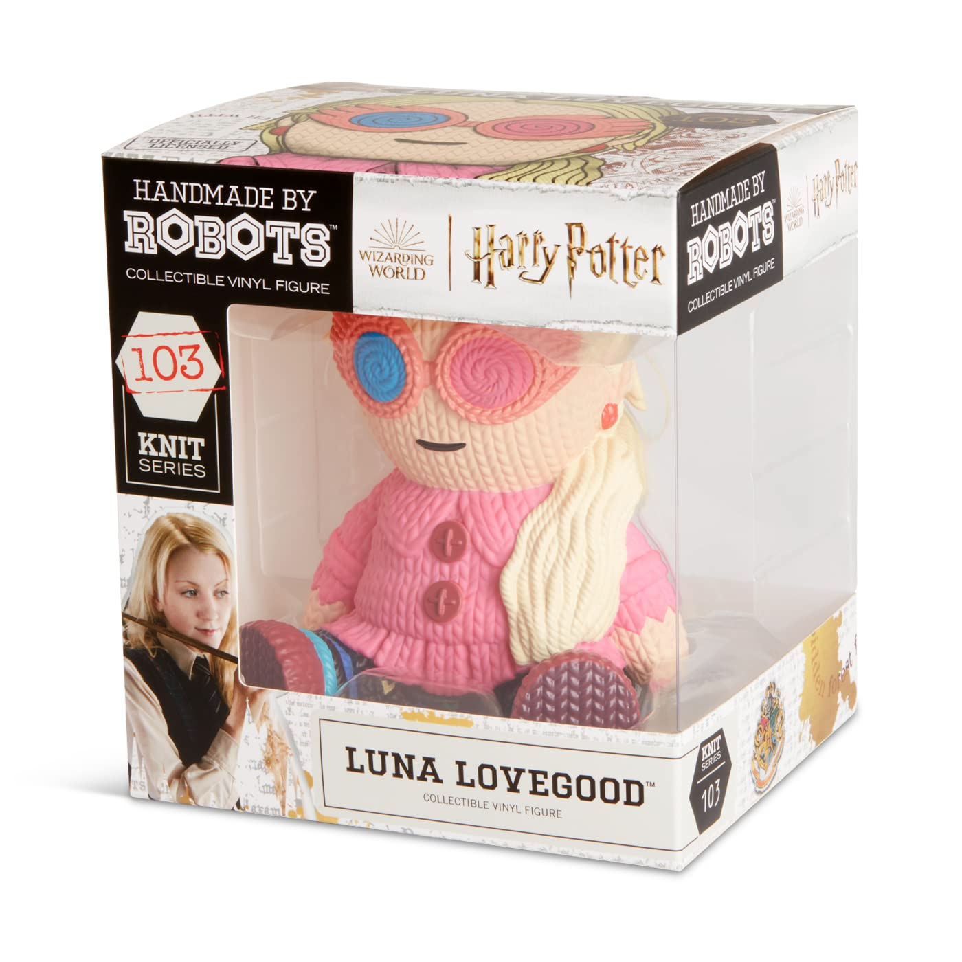 Handmade Robot-Crafted Wizarding World Harry Potter Luna Lovegood #103 Collectible Figure - Perfect for Harry Potter Fans, Home Decor & Gift Giving