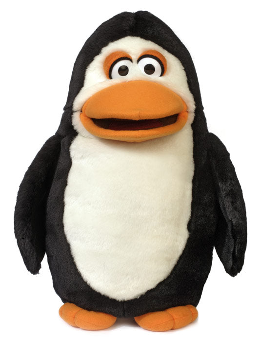 Pia The Penguin 44 cm Hand Puppet - Soft Plush Animal Puppet for Kids Storytelling & Interactive Play - Perfect for Classroom, Theater & Family Fun (Code 59)