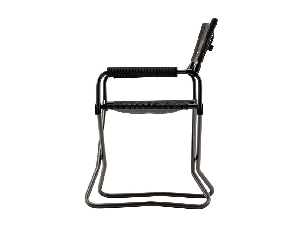 Snow Peak Mesh Folding Chair - Lightweight Portable Camping Chair for Outdoor Adventures, Hiking, Backpacking & Beach - Breathable Mesh Design for Patio, Garden, Picnic & Tailgating - Compact Foldable Outdoor Seating Solution