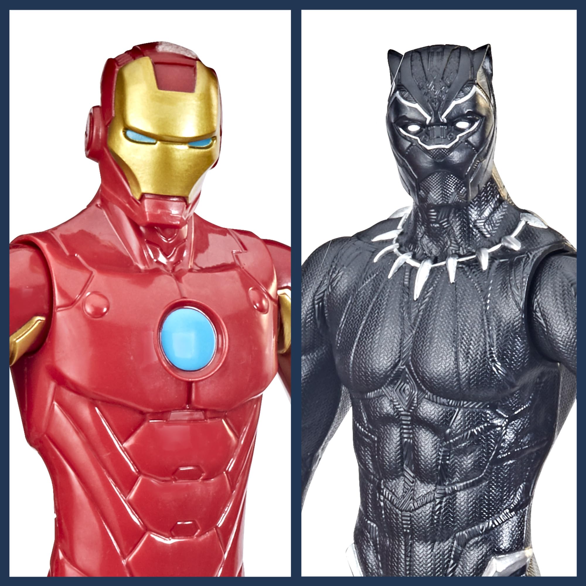 Marvel Titan Hero Series 6-Pack Action Figures – 12-Inch Superhero Toys for Kids Ages 4+ | Avengers, Spider-Man & More | Amazon Exclusive | Birthday Gifts & Collectibles